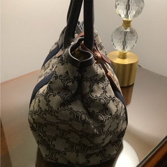 Celine Macadam tote blue - Picture 2 of 7